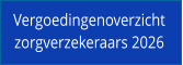 Vergoedingenoverzicht  zorgverzekeraars 2026